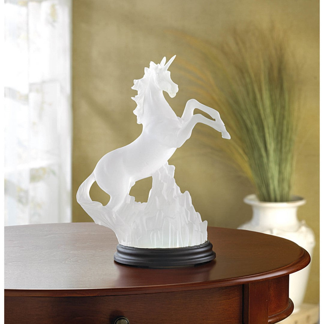 Unicorn Figurine With Light 