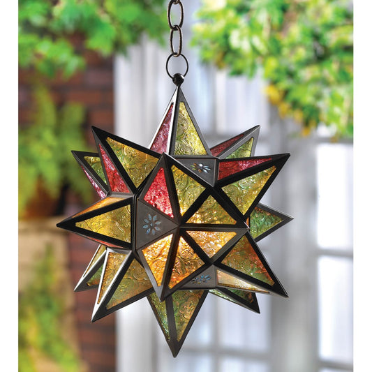 Moroccan-Style Star Lantern 