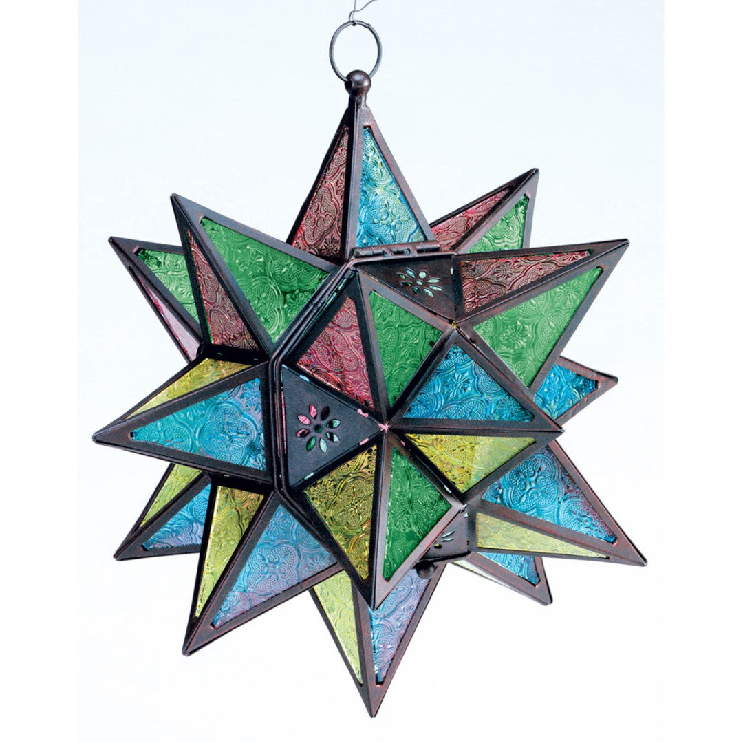 Moroccan-Style Star Lantern 