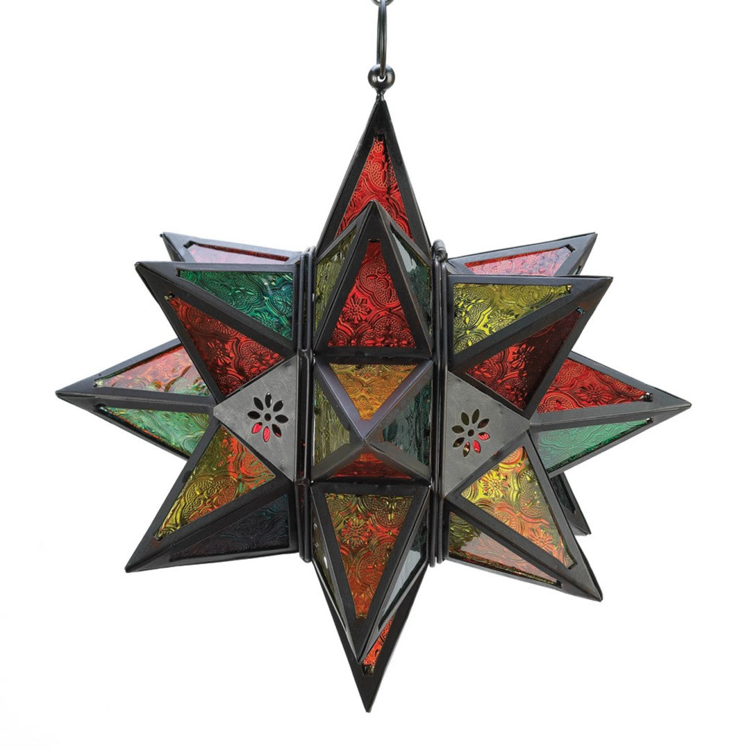 Moroccan-Style Star Lantern 