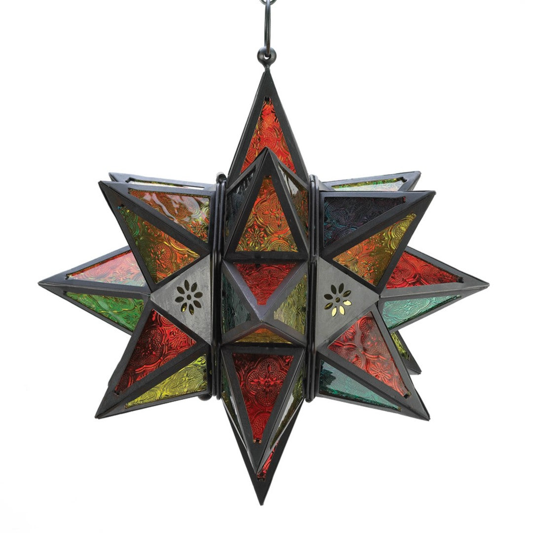 Moroccan-Style Star Lantern 