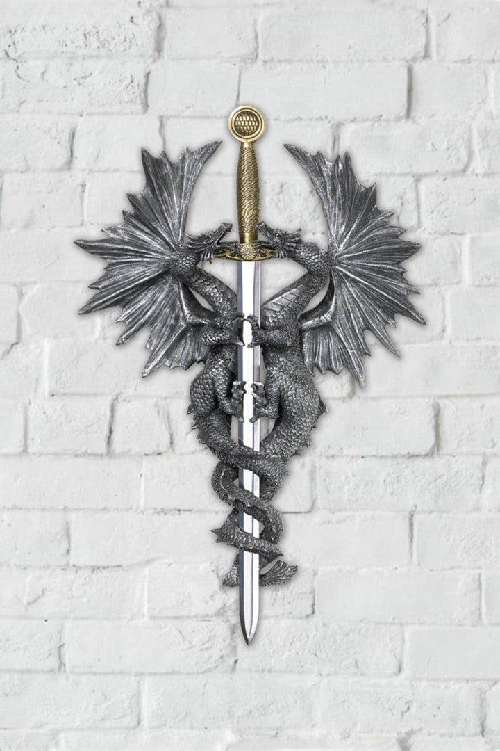 Dragon Dagger Wall Plaque 