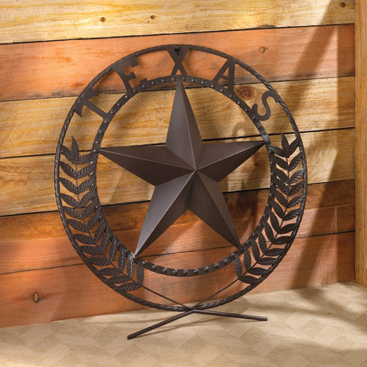 Texas Star Wall Plaque 