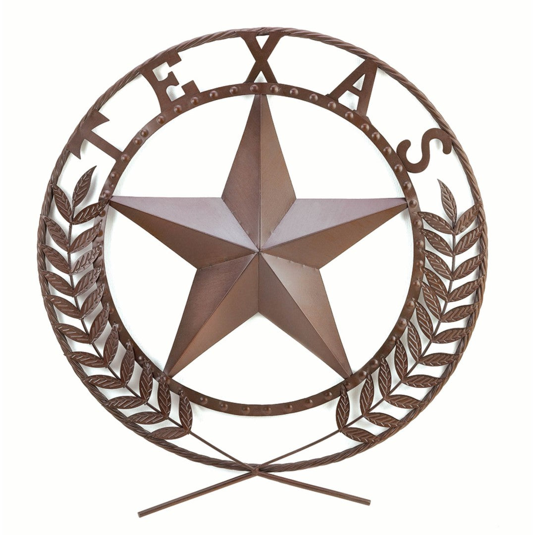 Texas Star Wall Plaque 