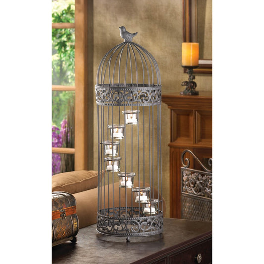 Birdcage Staircase Candle Stand 