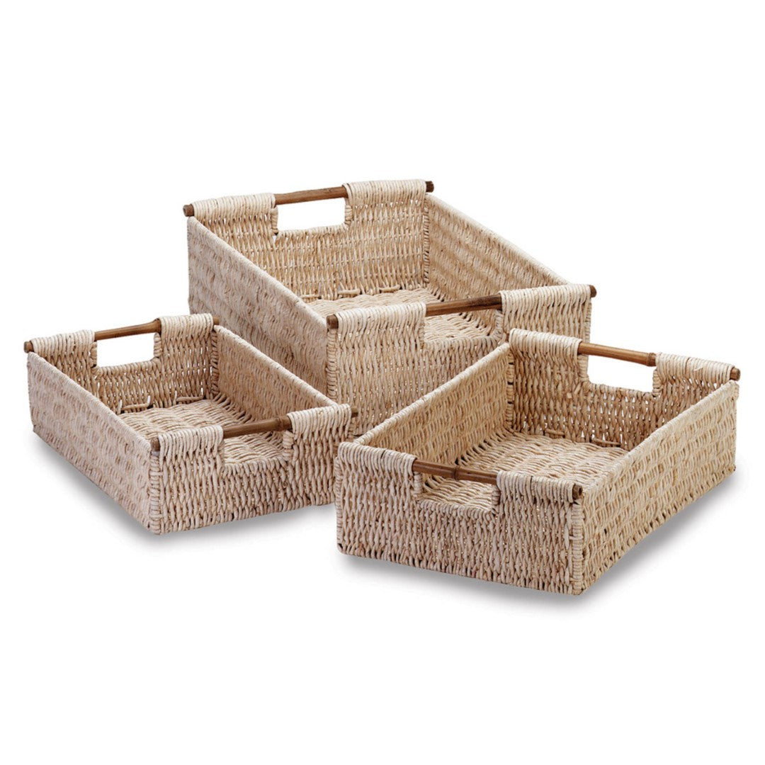 Corn Husk Nesting Baskets 