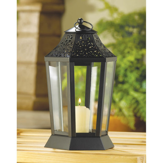 Midnight Garden Candle Lantern 