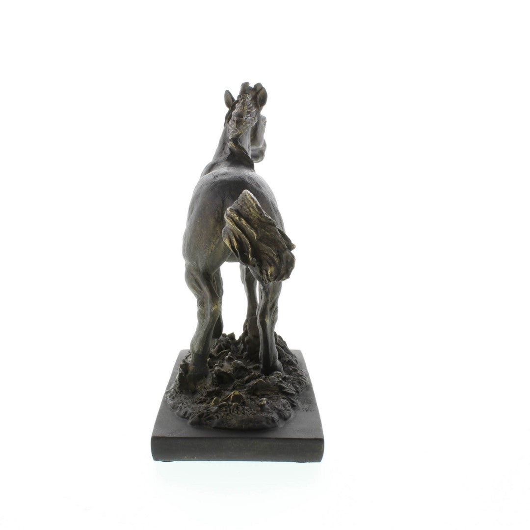 Wild Stallion Statue 