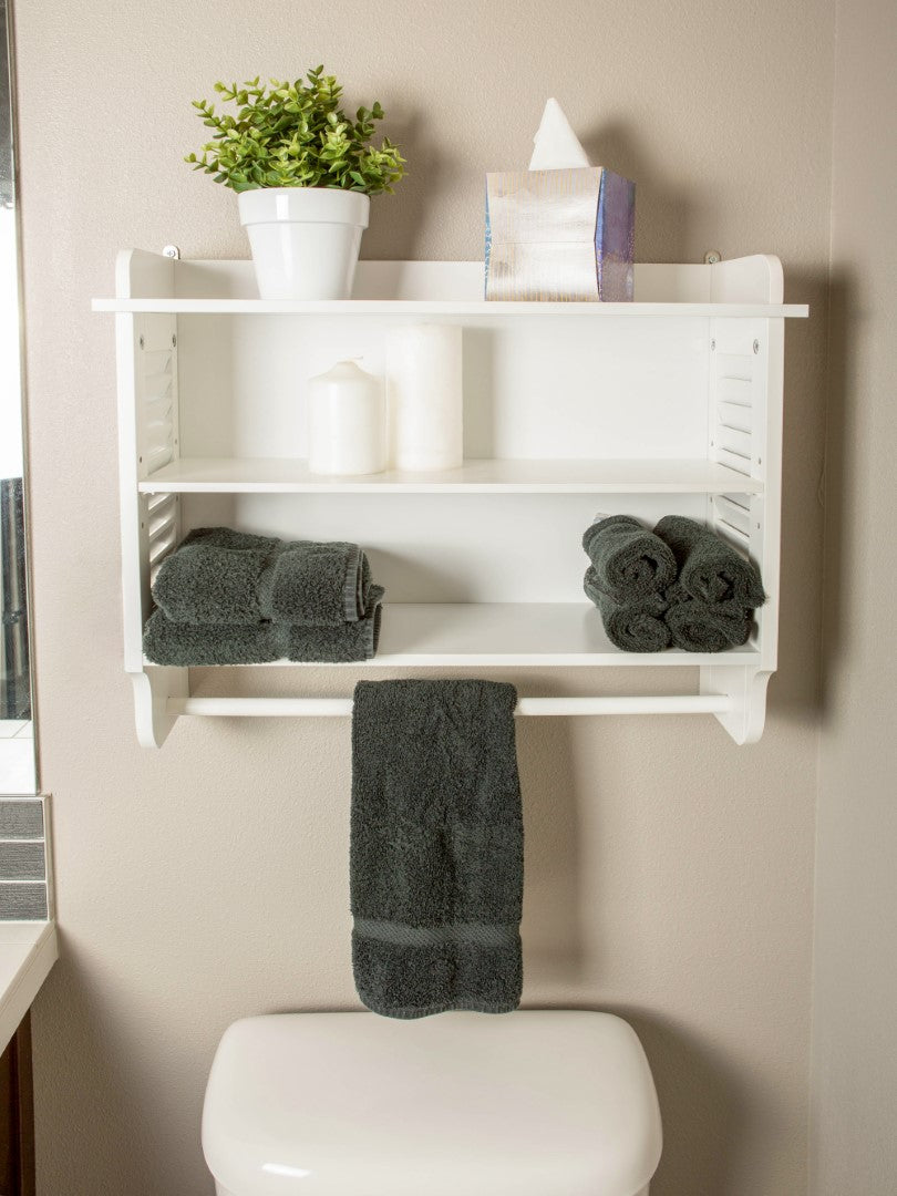 Nantucket Bathroom Wall Shelf 
