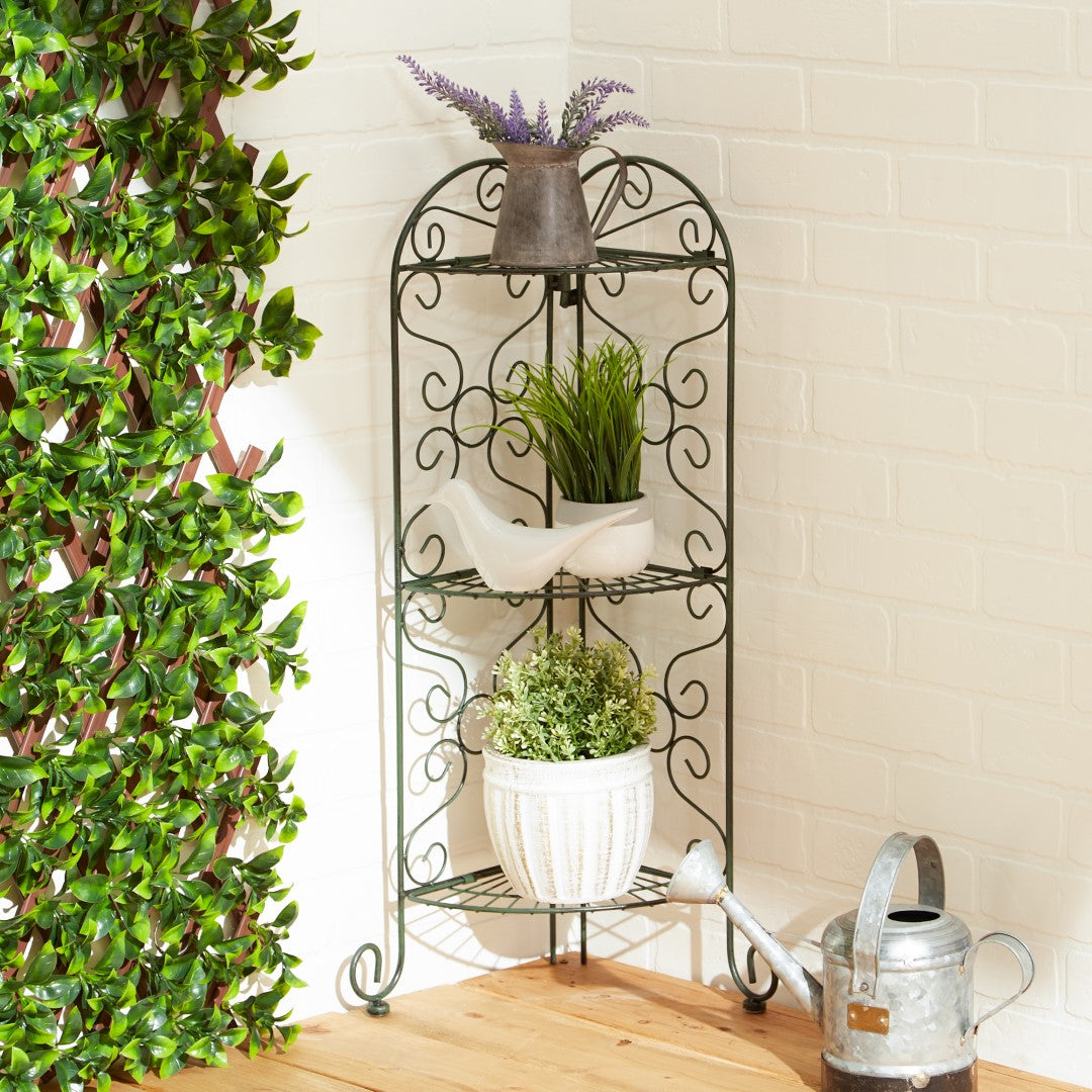 Corner Plant Stand 