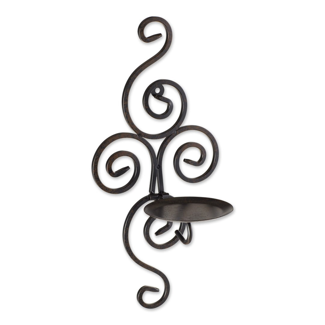 Scrollwork Candle Sconces 