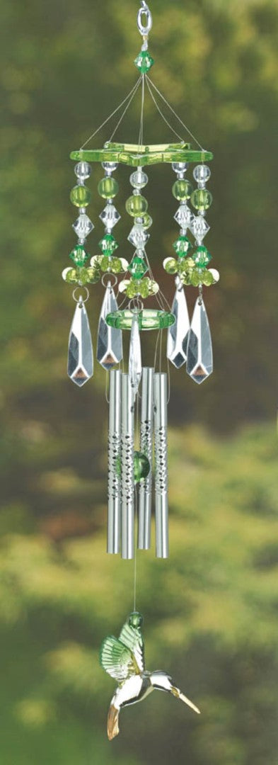 Green Hummingbird Chimes 