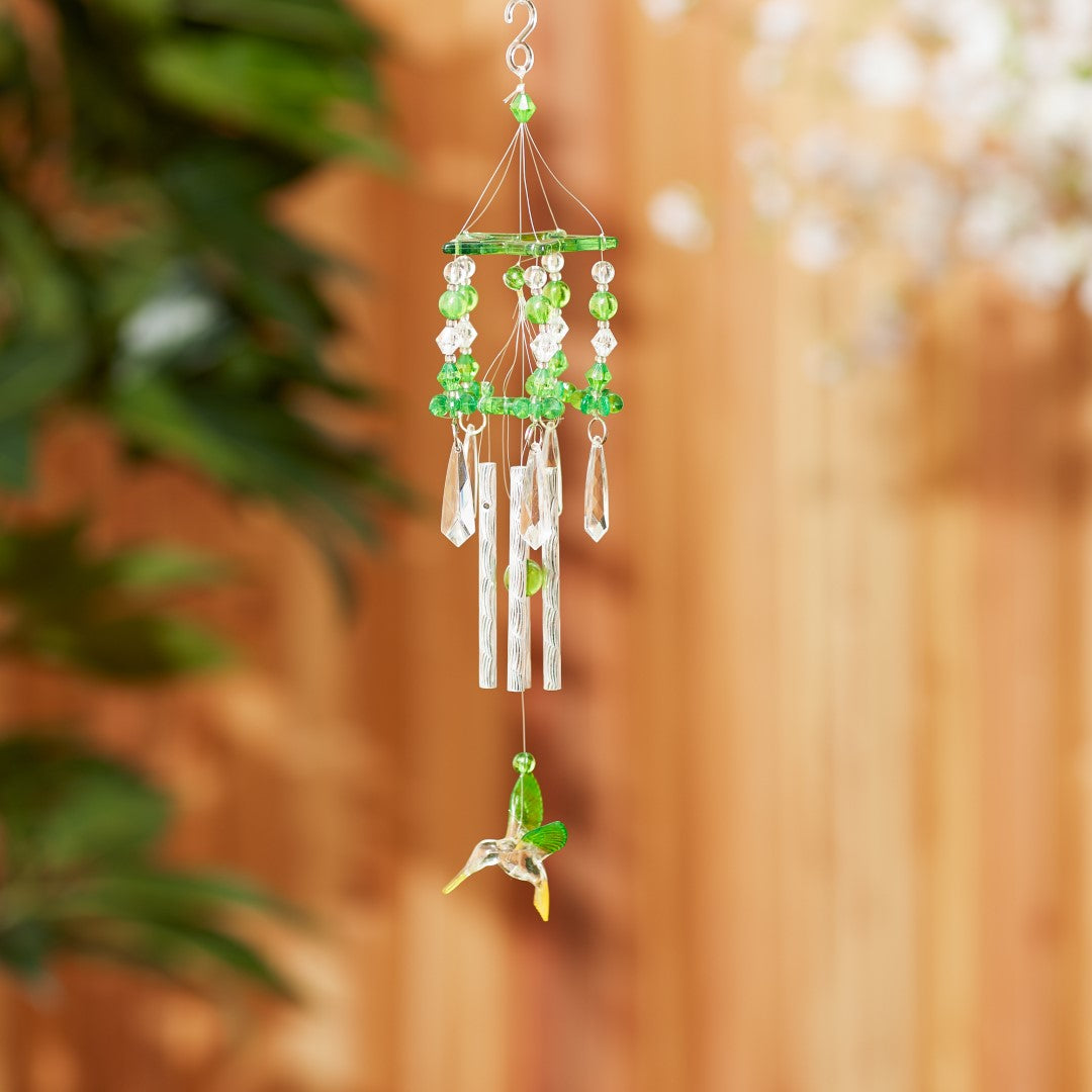 Green Hummingbird Chimes 