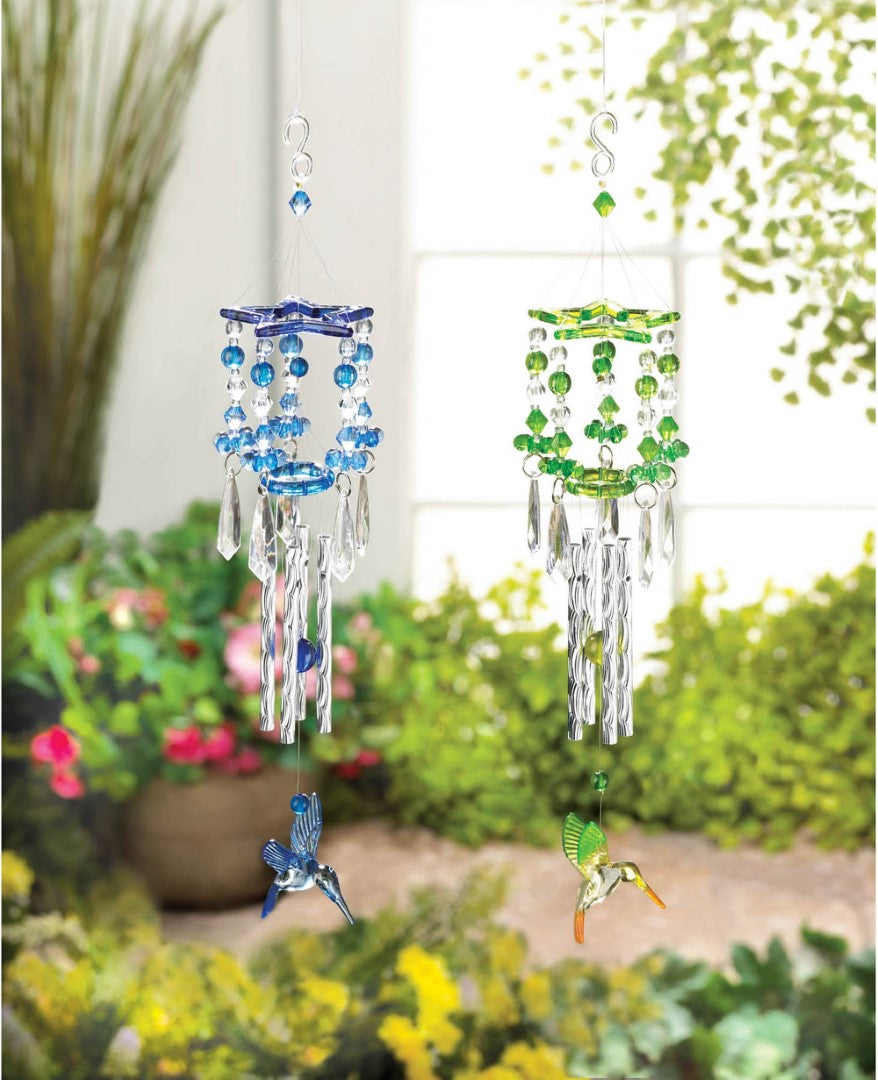 Green Hummingbird Chimes 