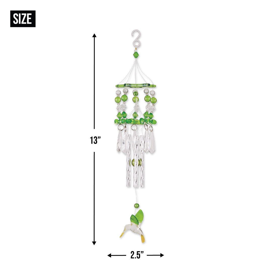 Green Hummingbird Chimes 