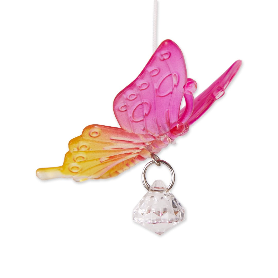 Rainbow Butterfly Wind Chimes 