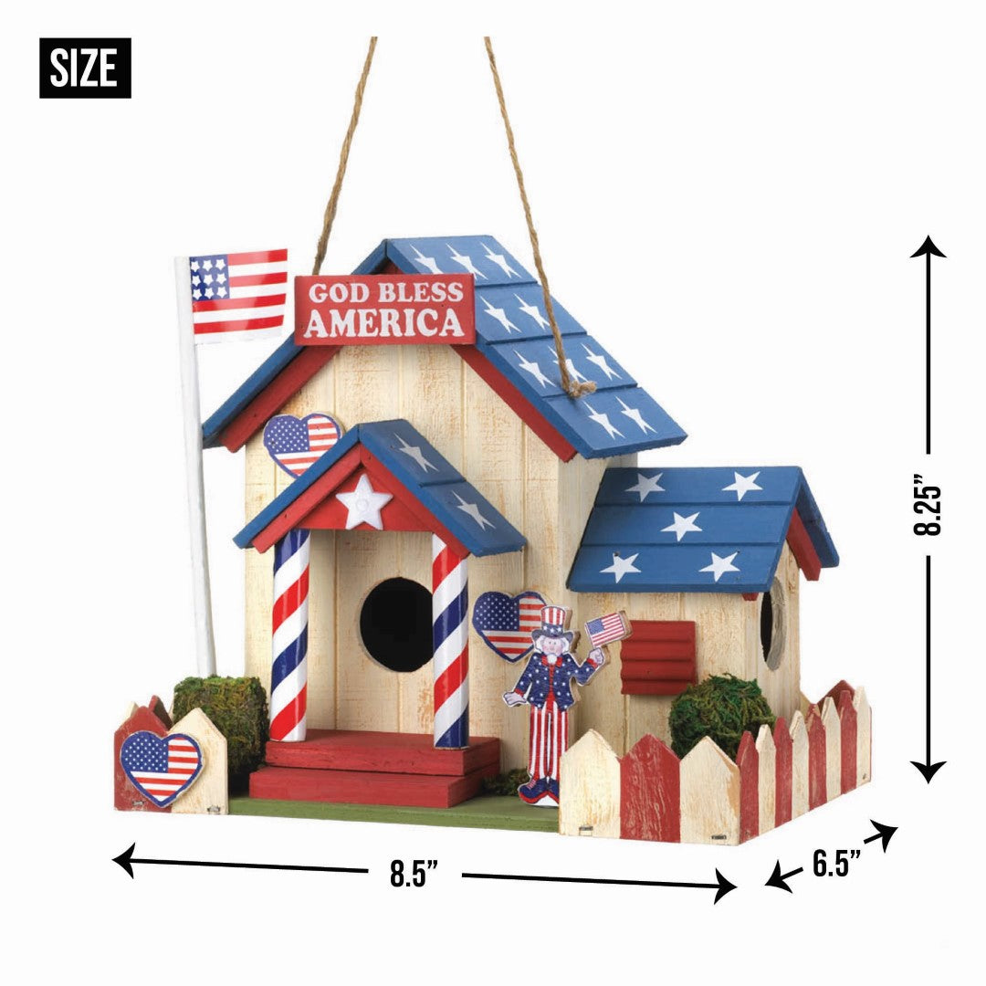 Patriotic Birdhouse 