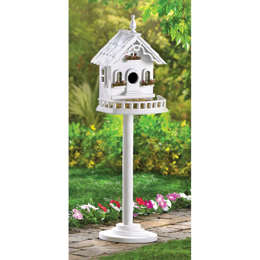 Freestanding Victorian Birdhouse 