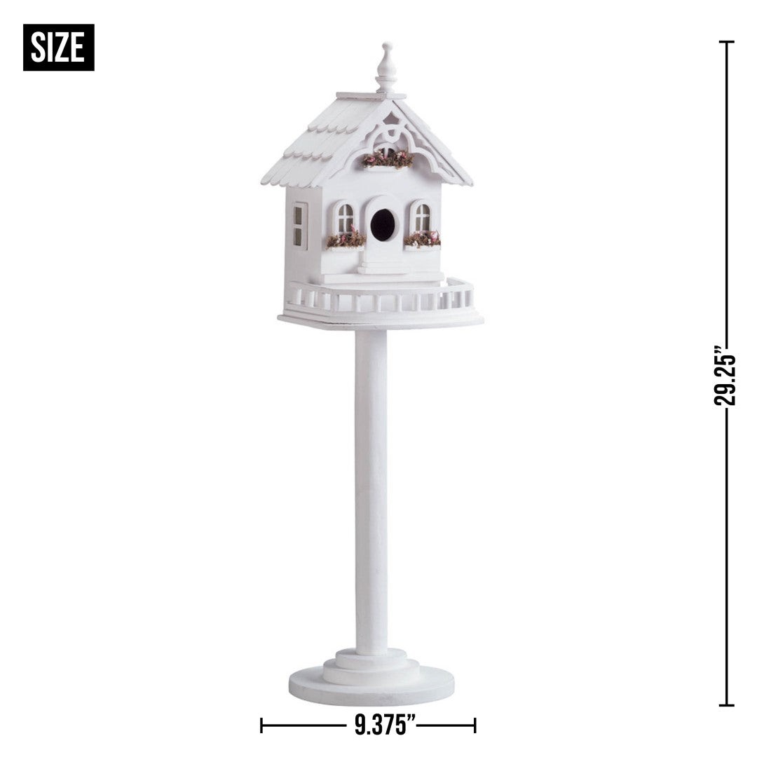 Freestanding Victorian Birdhouse 