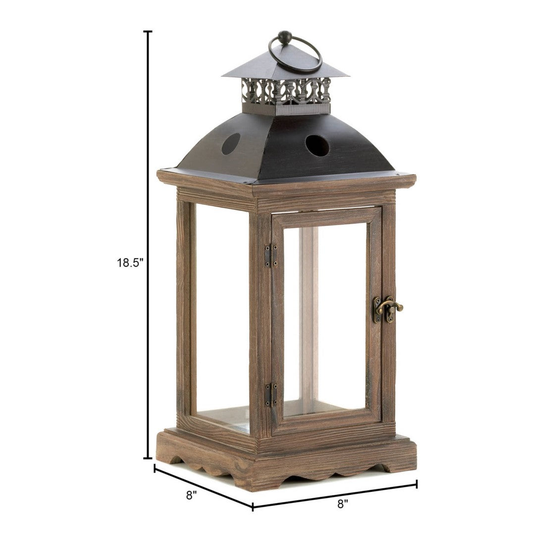 Large Monticello Candle Lantern 