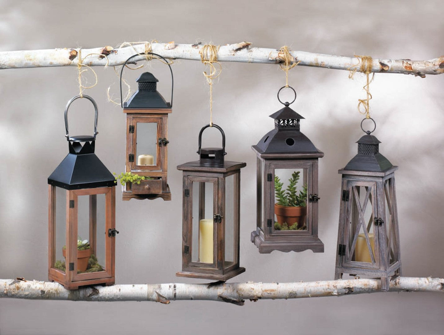 Large Monticello Candle Lantern 