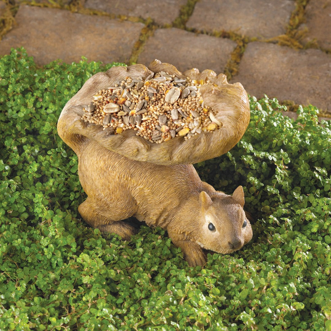 Woodland Squirrel Bird Feeder 