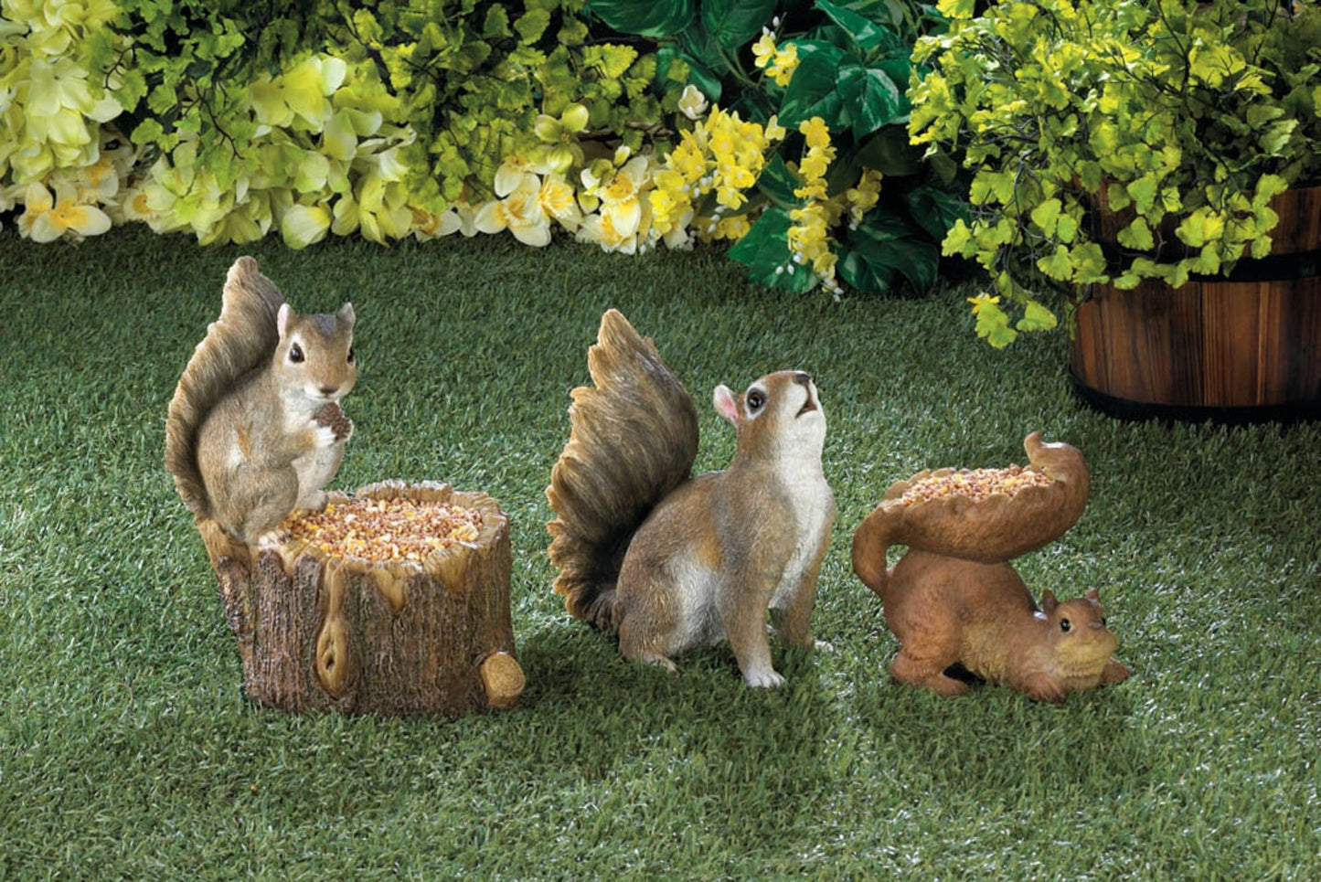 Woodland Squirrel Bird Feeder 