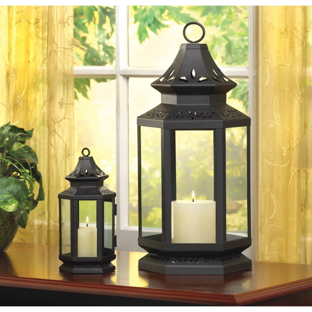 Black Stagecoach Lantern 