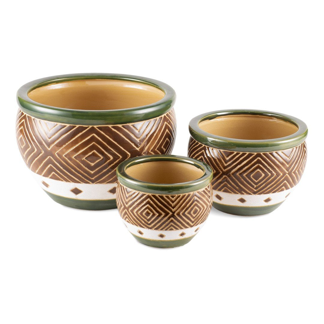 Jade Planter Trio 