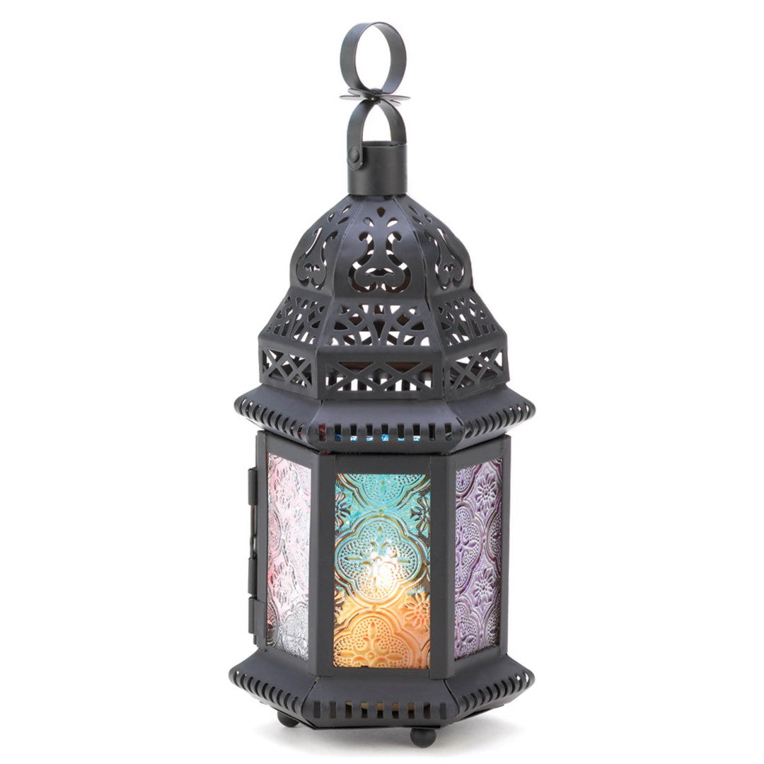 Magic Rainbow Moroccan Lantern 