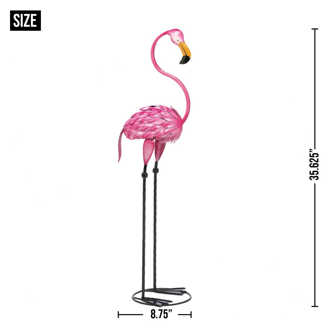 Tropical Tango Flamingo Statue 