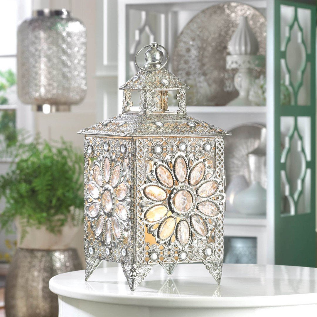 Crown Jewels Candle Lantern 