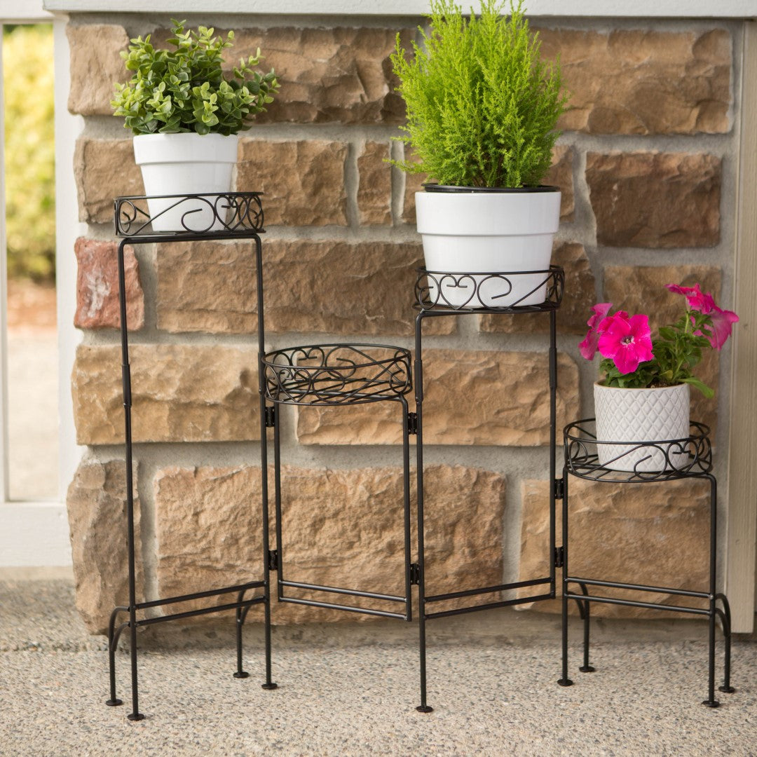 Four-Tier Plant Stand Screen 