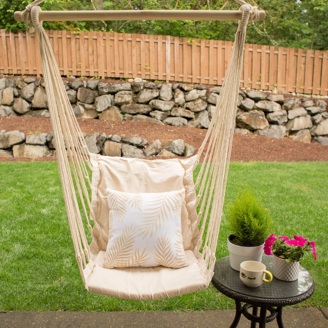 Cotton Padded Swing Chair 