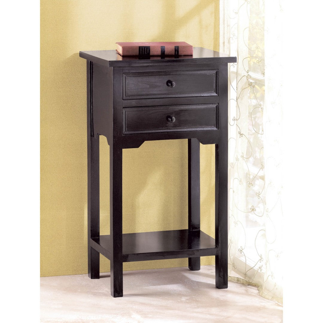 Black Side Table 