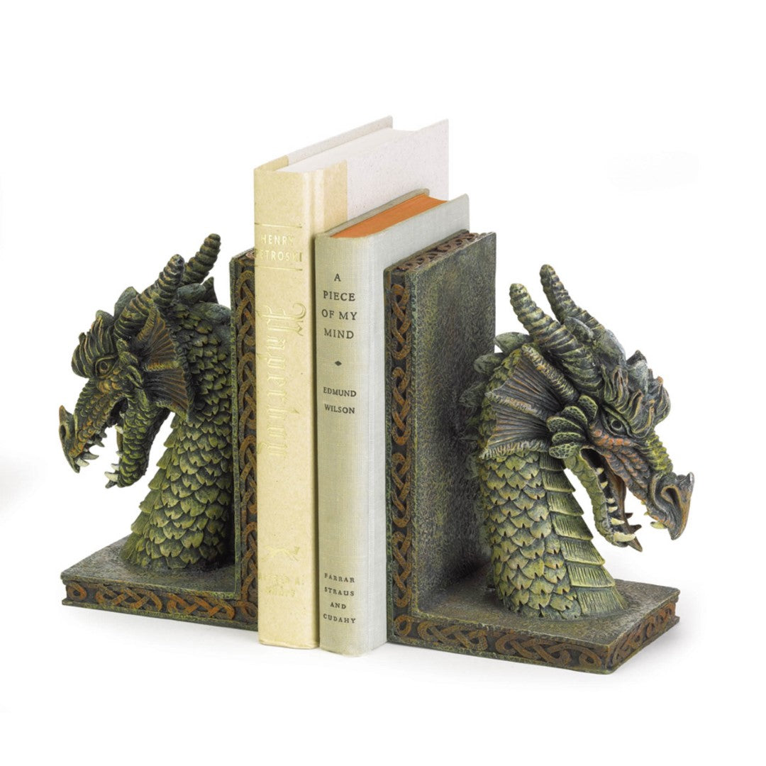 Fierce Dragon Bookends 