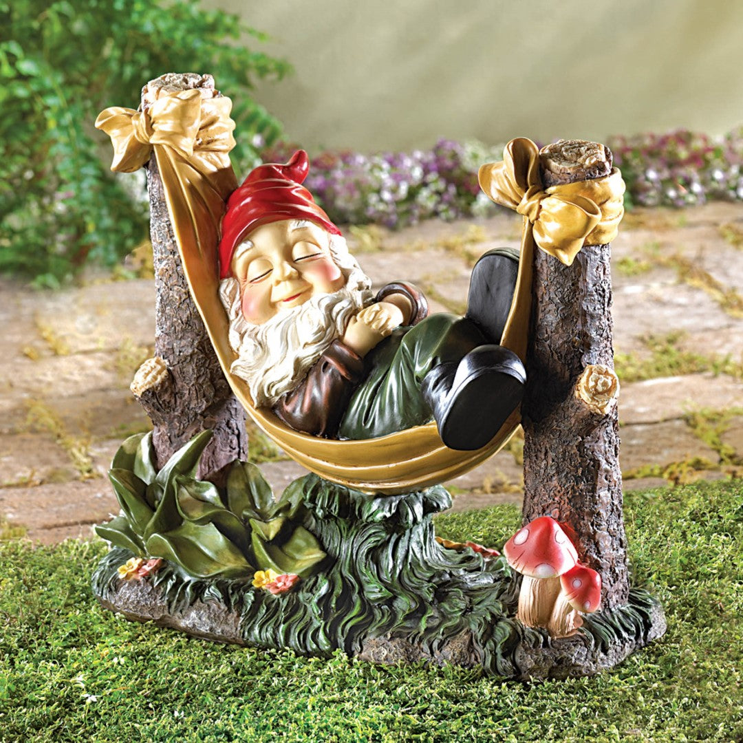 Slumbering Gnome Statue 