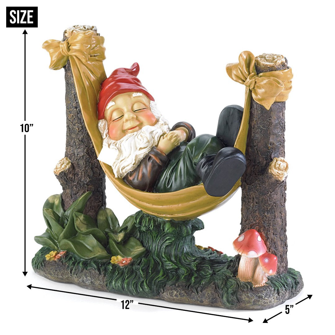 Slumbering Gnome Statue 