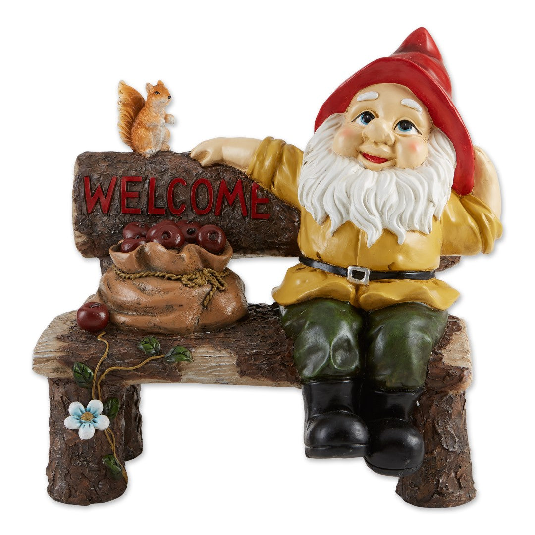 Garden Gnome Greeting Sign 