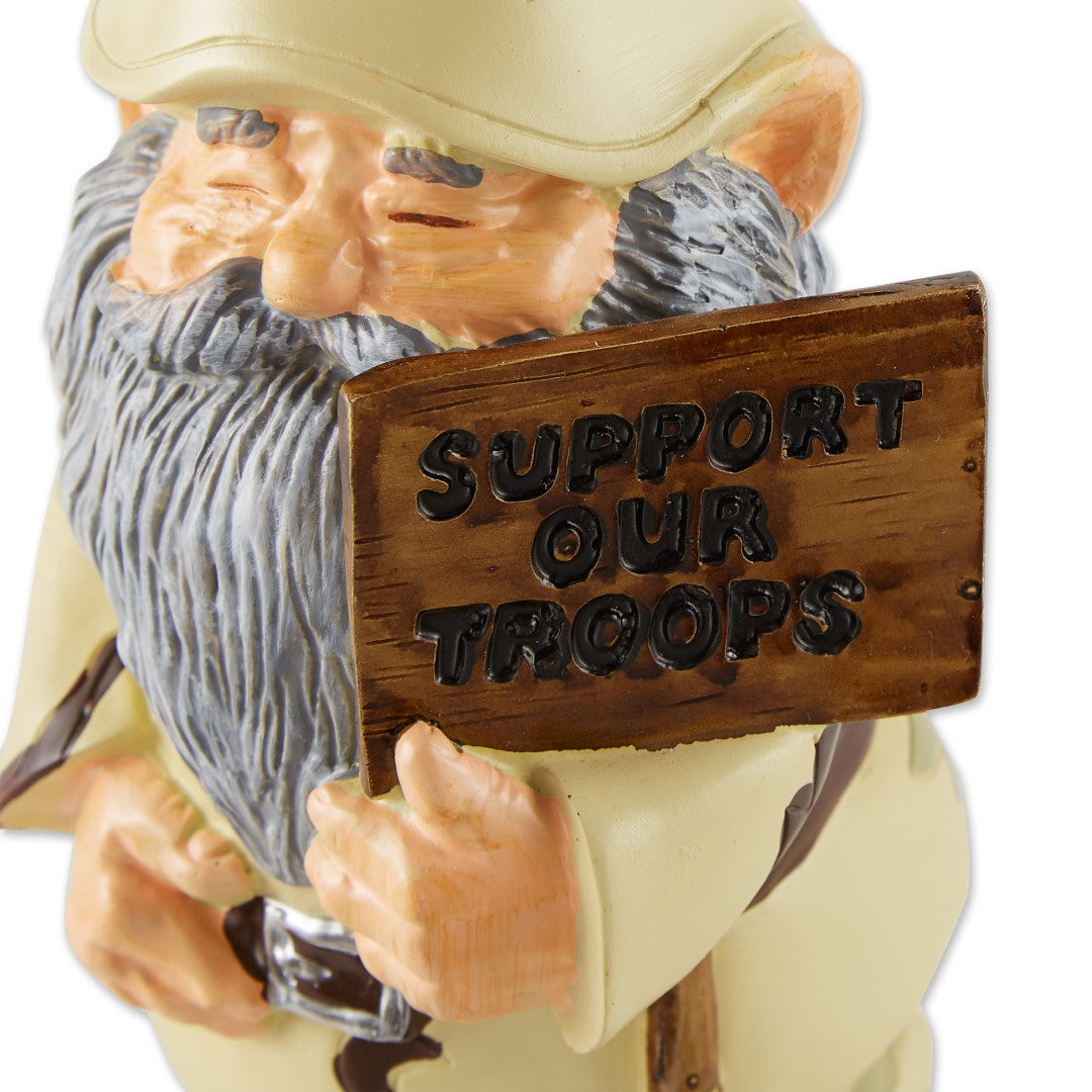 Support Our Troops Gnome 