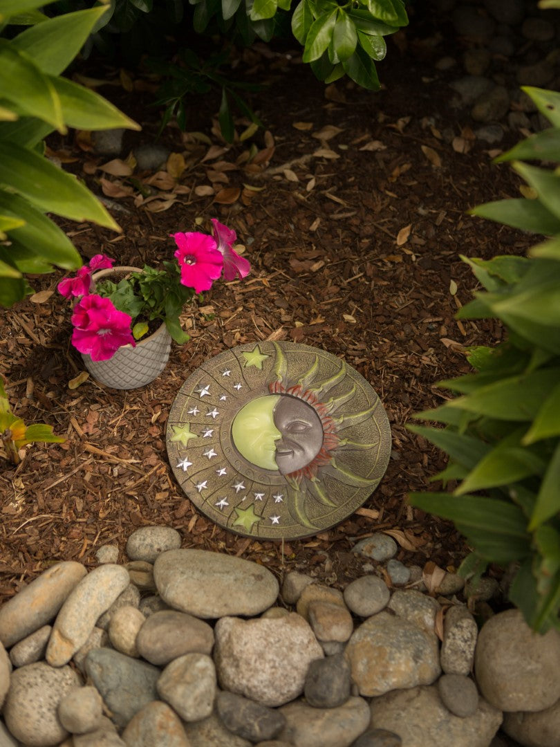 Celestial Glow-In-Dark Stepping Stone 