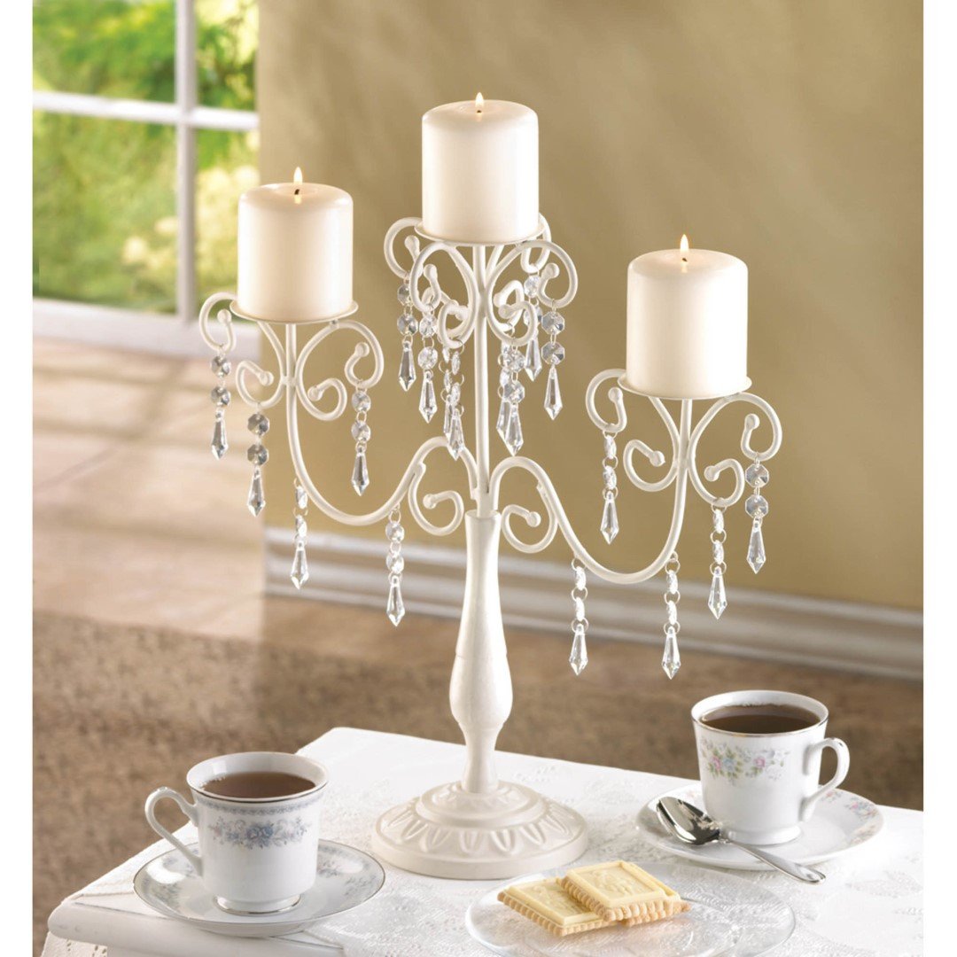 Ivory Elegance Candelabra 