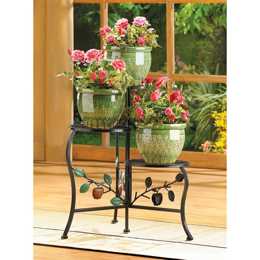 Country Apple Plant Stand 