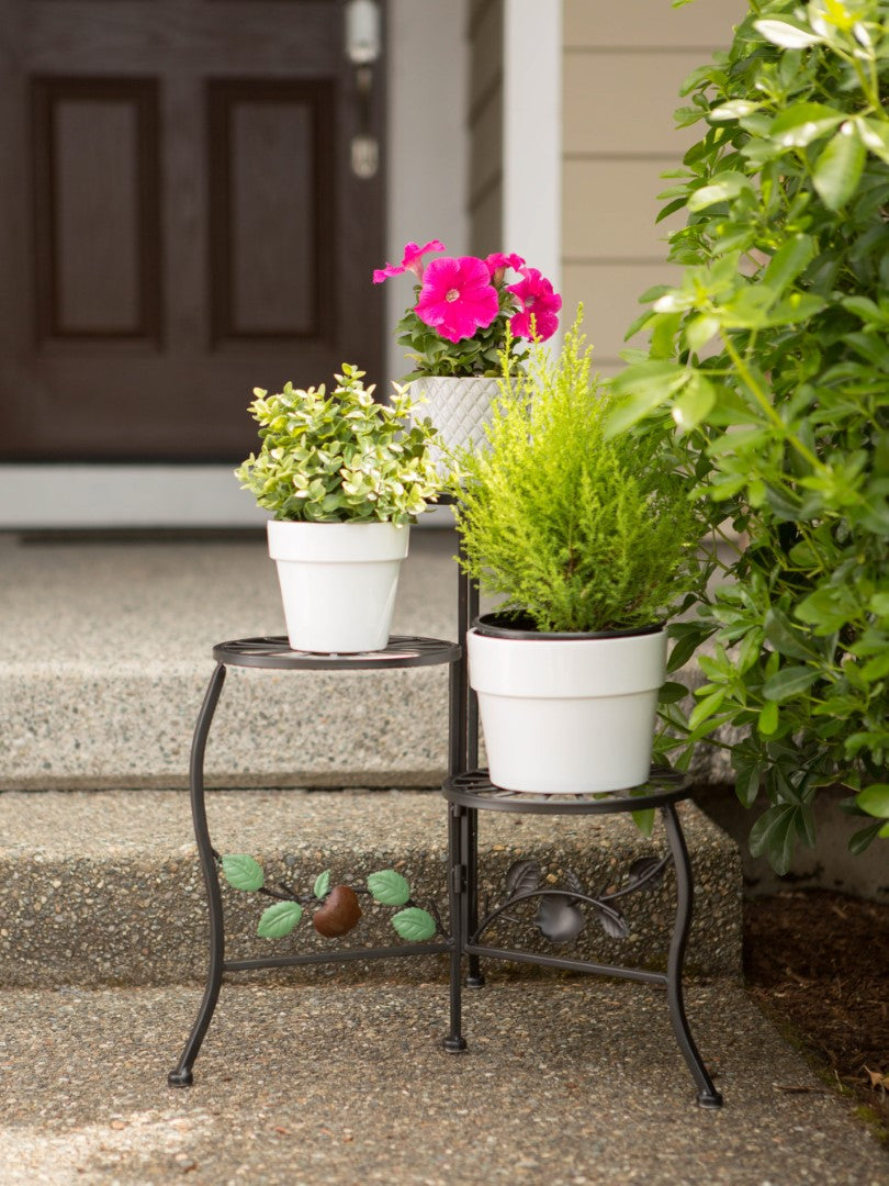 Country Apple Plant Stand 