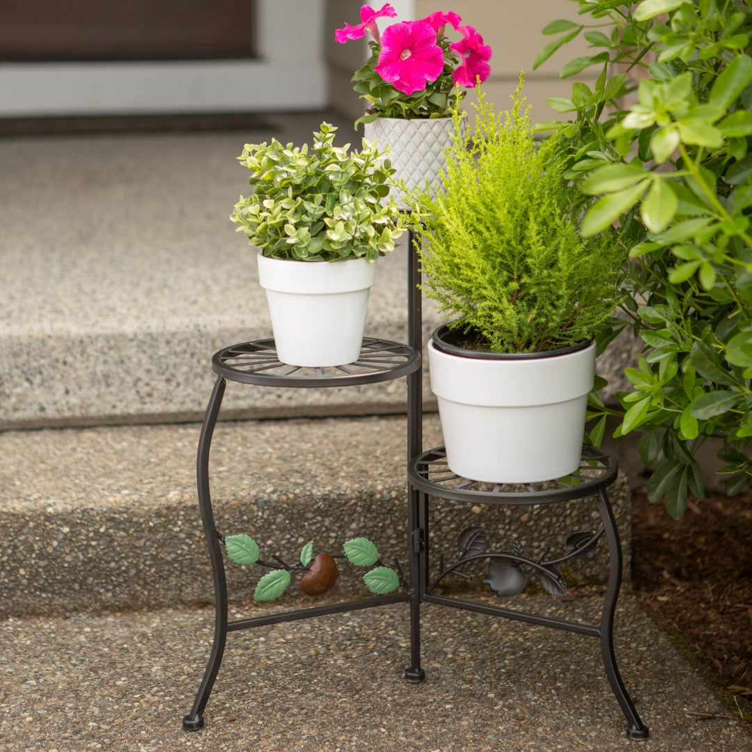 Country Apple Plant Stand 