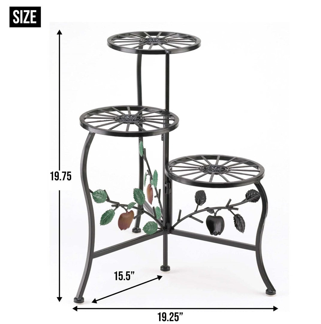 Country Apple Plant Stand 