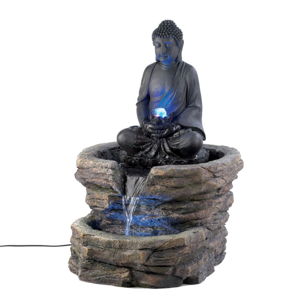 Zen Buddha Fountain (Incl. Pump) 