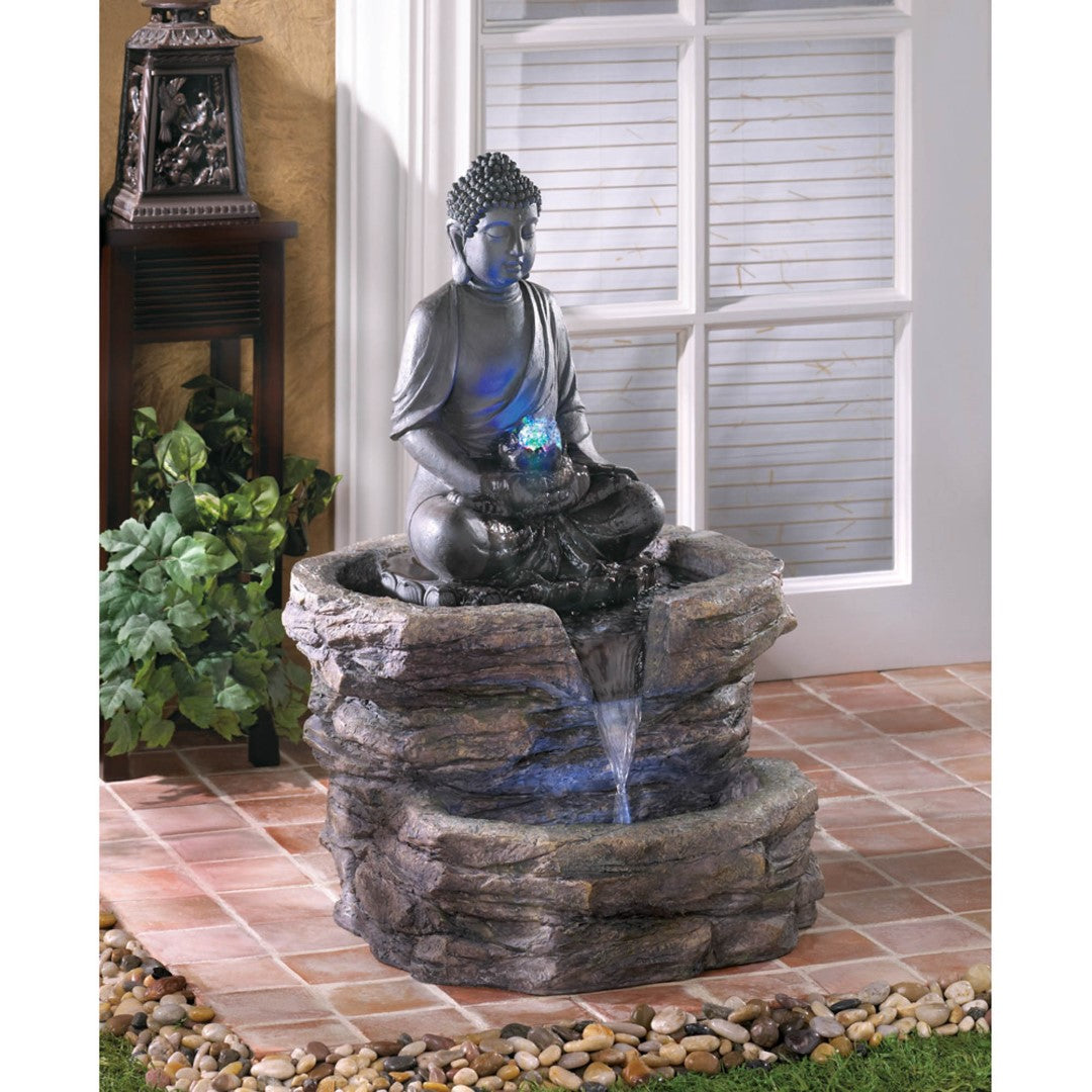 Zen Buddha Fountain (Incl. Pump) 