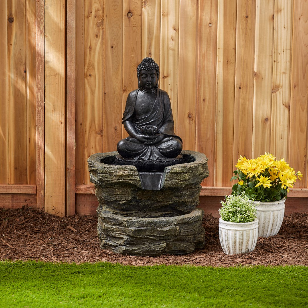 Zen Buddha Fountain (Incl. Pump) 