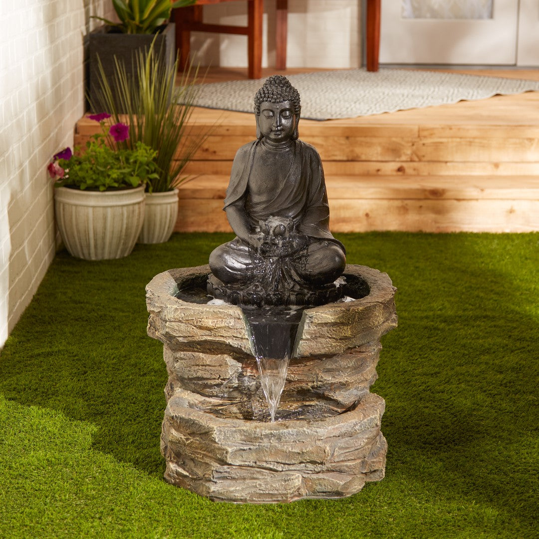 Zen Buddha Fountain (Incl. Pump) 